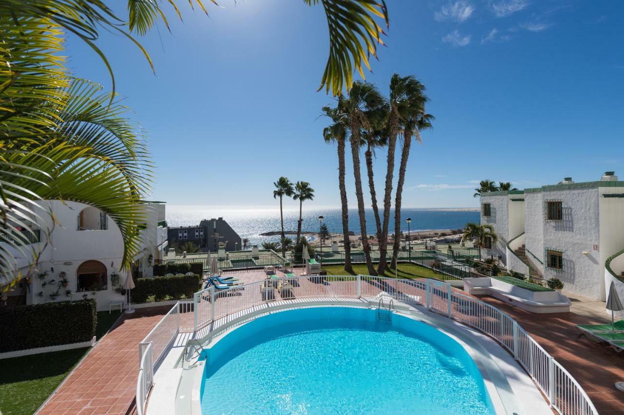 Sea View 2Br Toploctaion Heated Pool 5 Min To Beach San Agustín Buitenkant foto